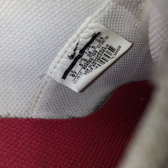 Red Nike Cortez Women's Cheer Sneakers Shoes Worn - Picture 13 of 15